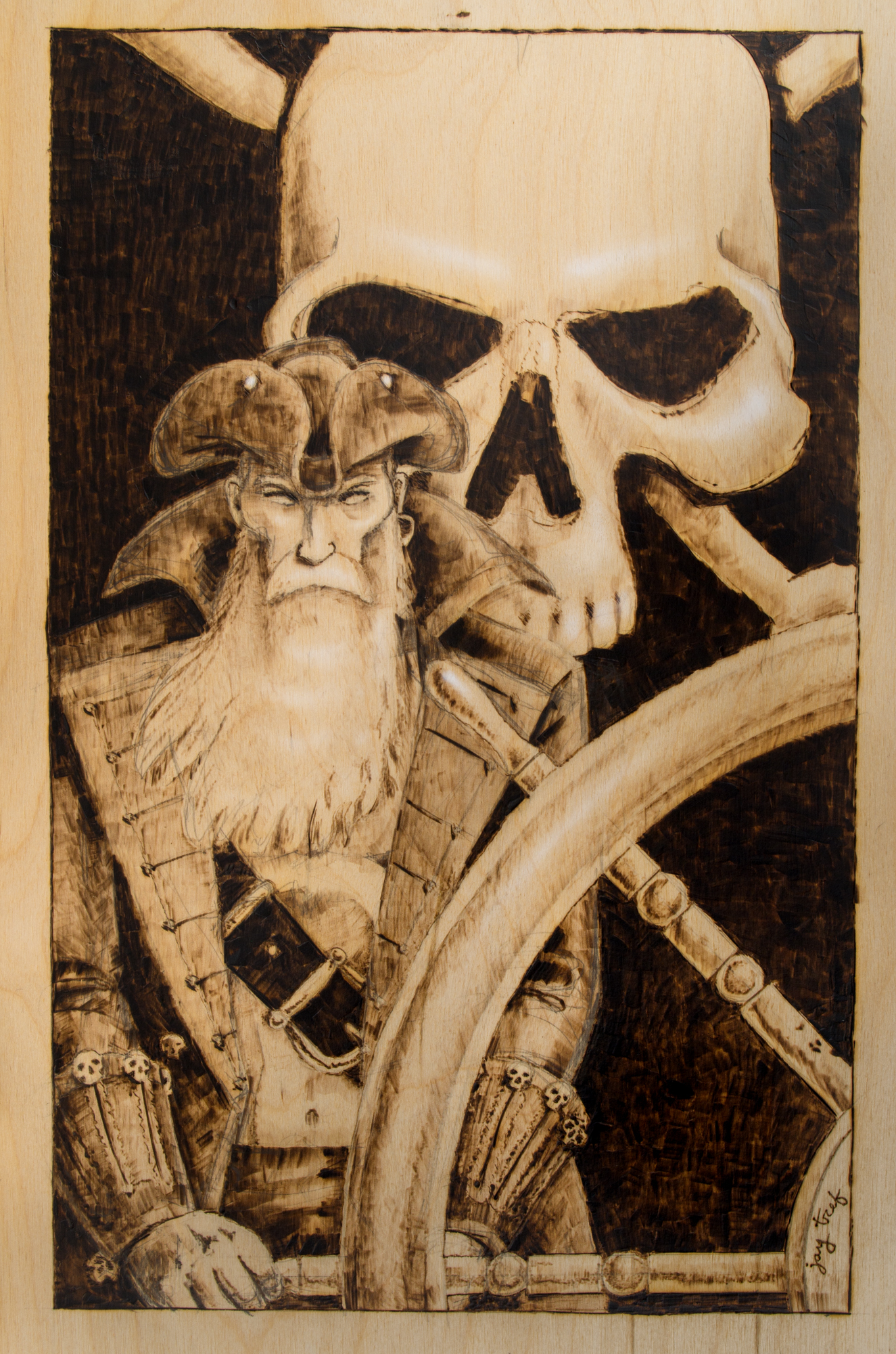 pyrography by Jay Trefethen