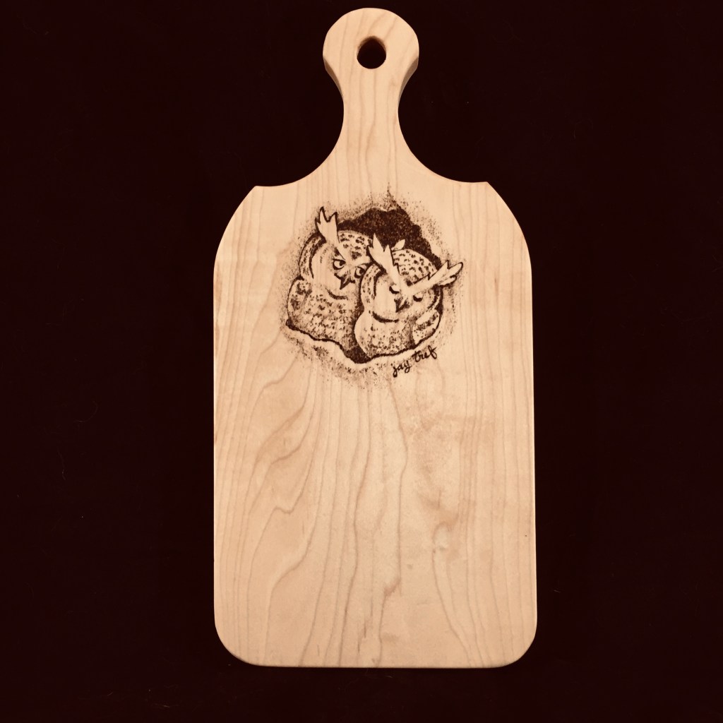 Maple cutting board by Jay Trefethen