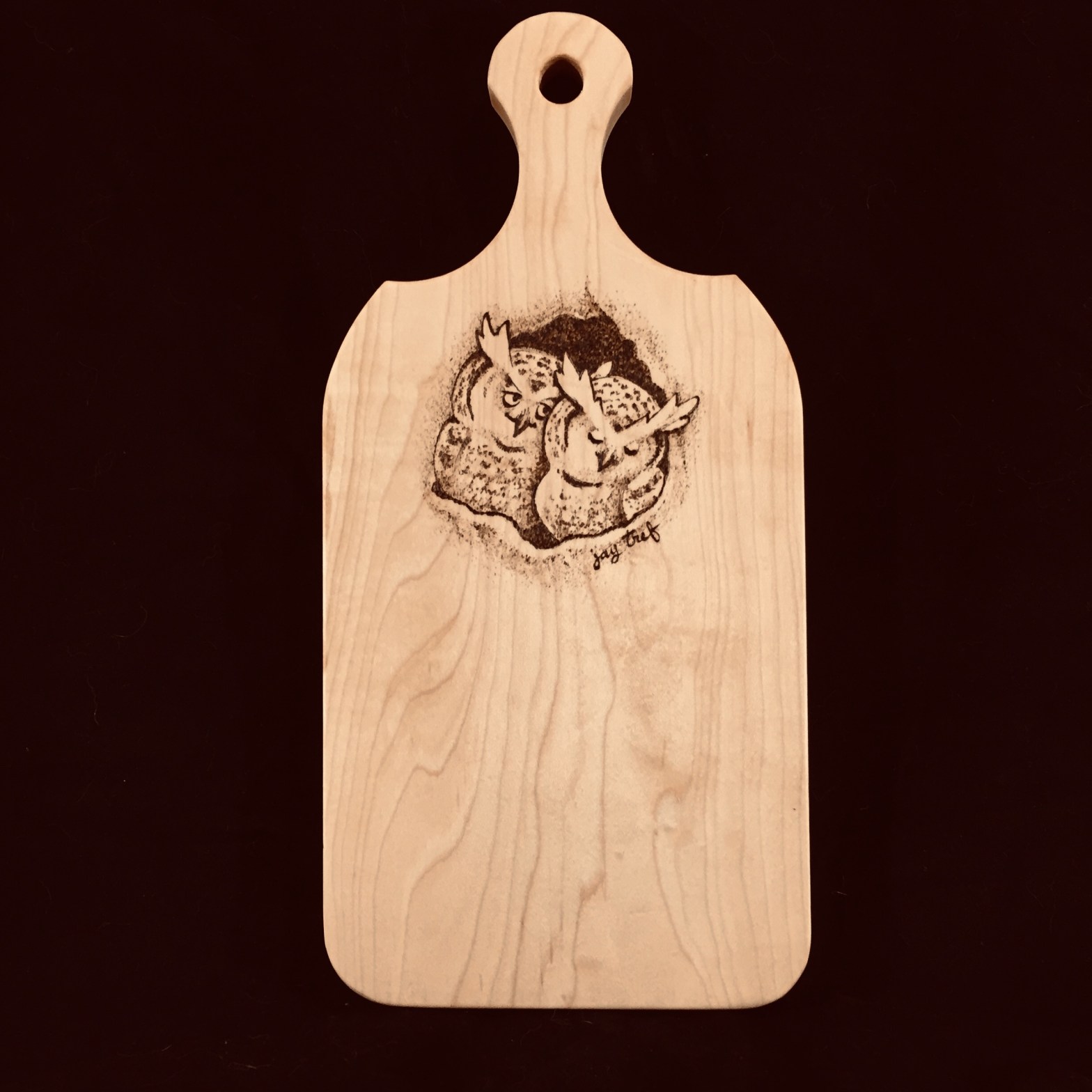 Maple cutting board by Jay Trefethen
