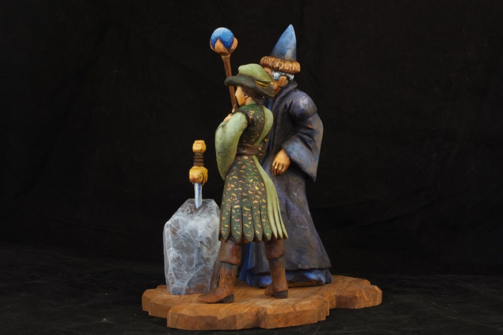 Merlin and the Troubadour by Jay Trefethen