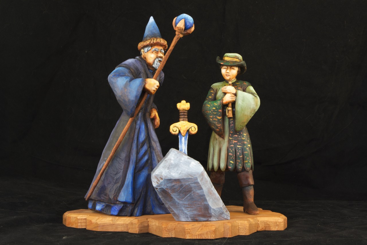 Merlin and The Troubadour by Jay Trefethen