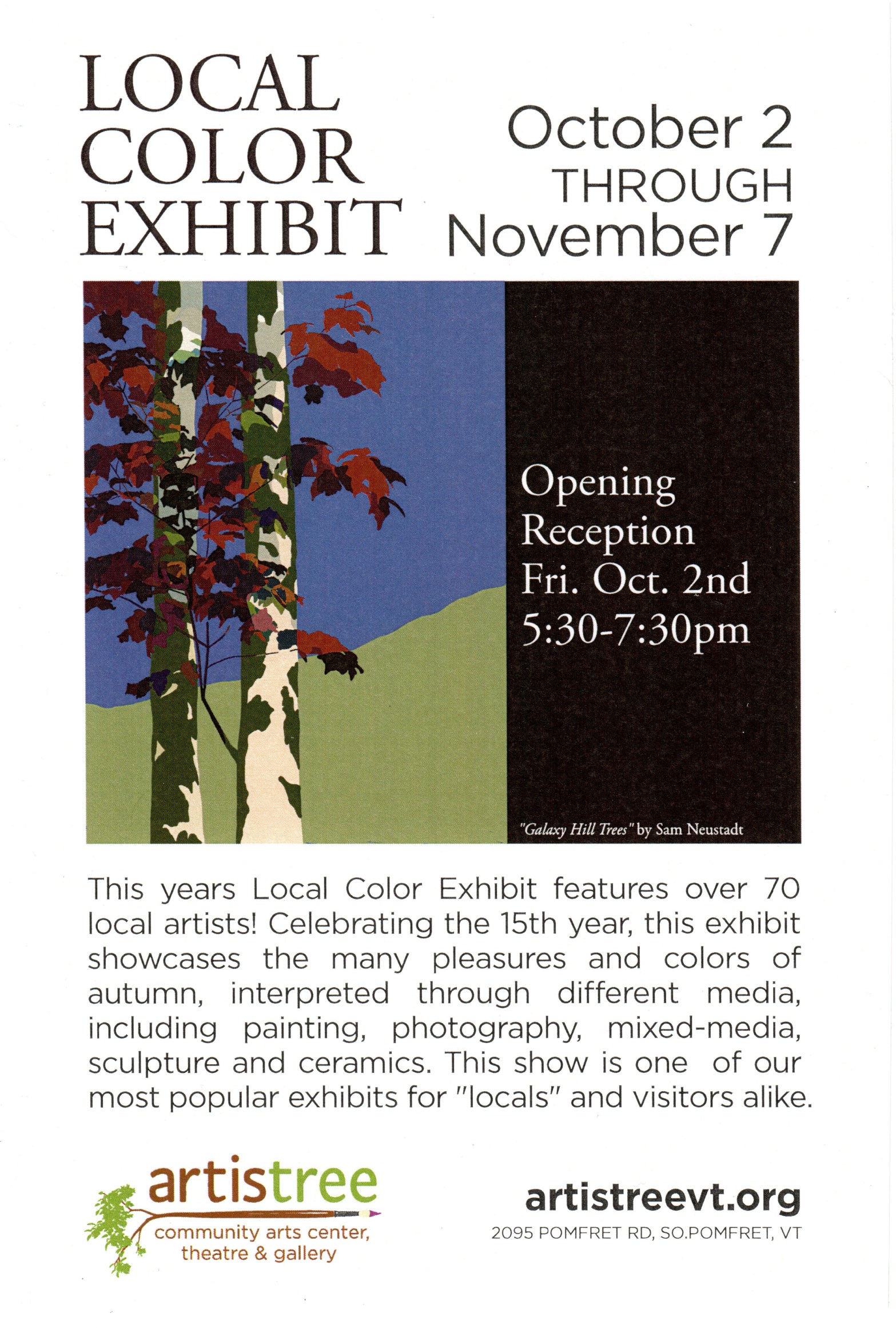 Local Color Show at Artistree