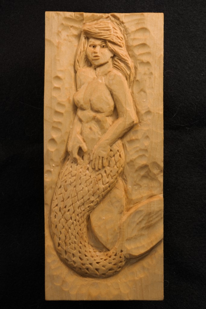 Wood Carving in Basswood by Jay Trefethen